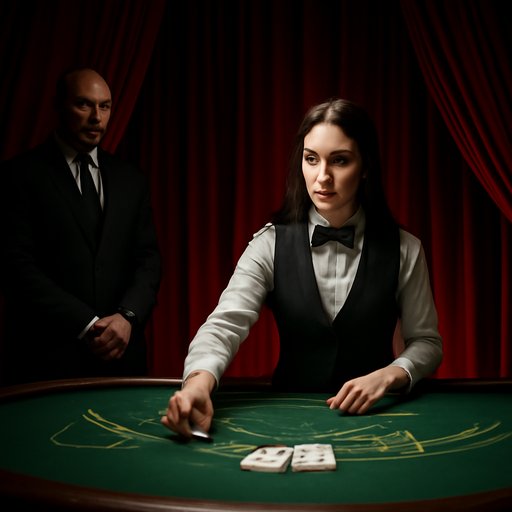 1777bet Dealer Card Dealing View